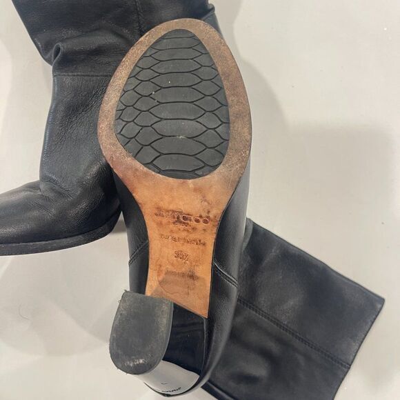Jimmy Choo Black Boots - Size 38 1/2.‎ - Picture 4 of 7